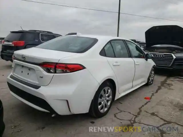 4 Photograph of a damaged car 5YFEPRAE3LP043726 TOYOTA COROLLA 2020