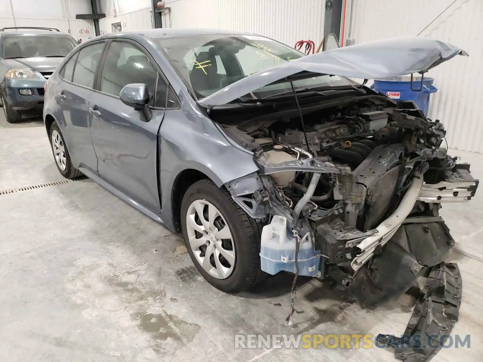 1 Photograph of a damaged car 5YFEPRAE3LP044293 TOYOTA COROLLA 2020