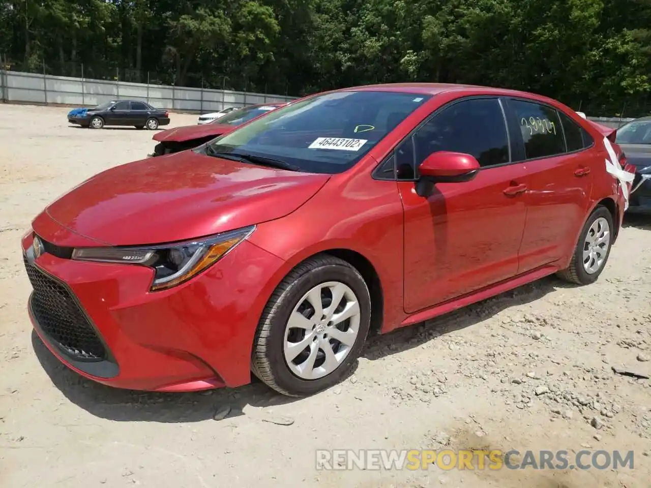 2 Photograph of a damaged car 5YFEPRAE3LP046268 TOYOTA COROLLA 2020