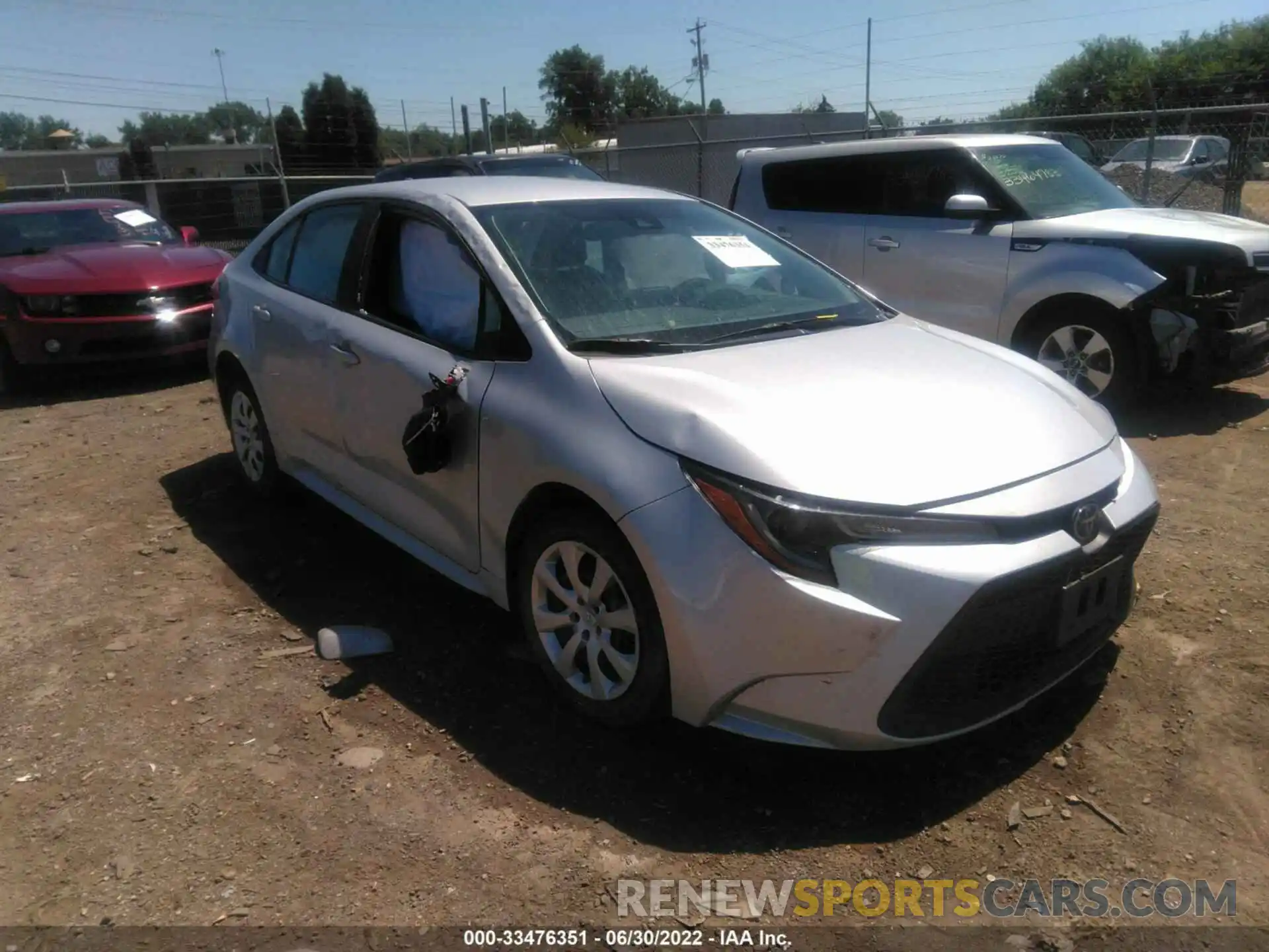 6 Photograph of a damaged car 5YFEPRAE3LP049350 TOYOTA COROLLA 2020