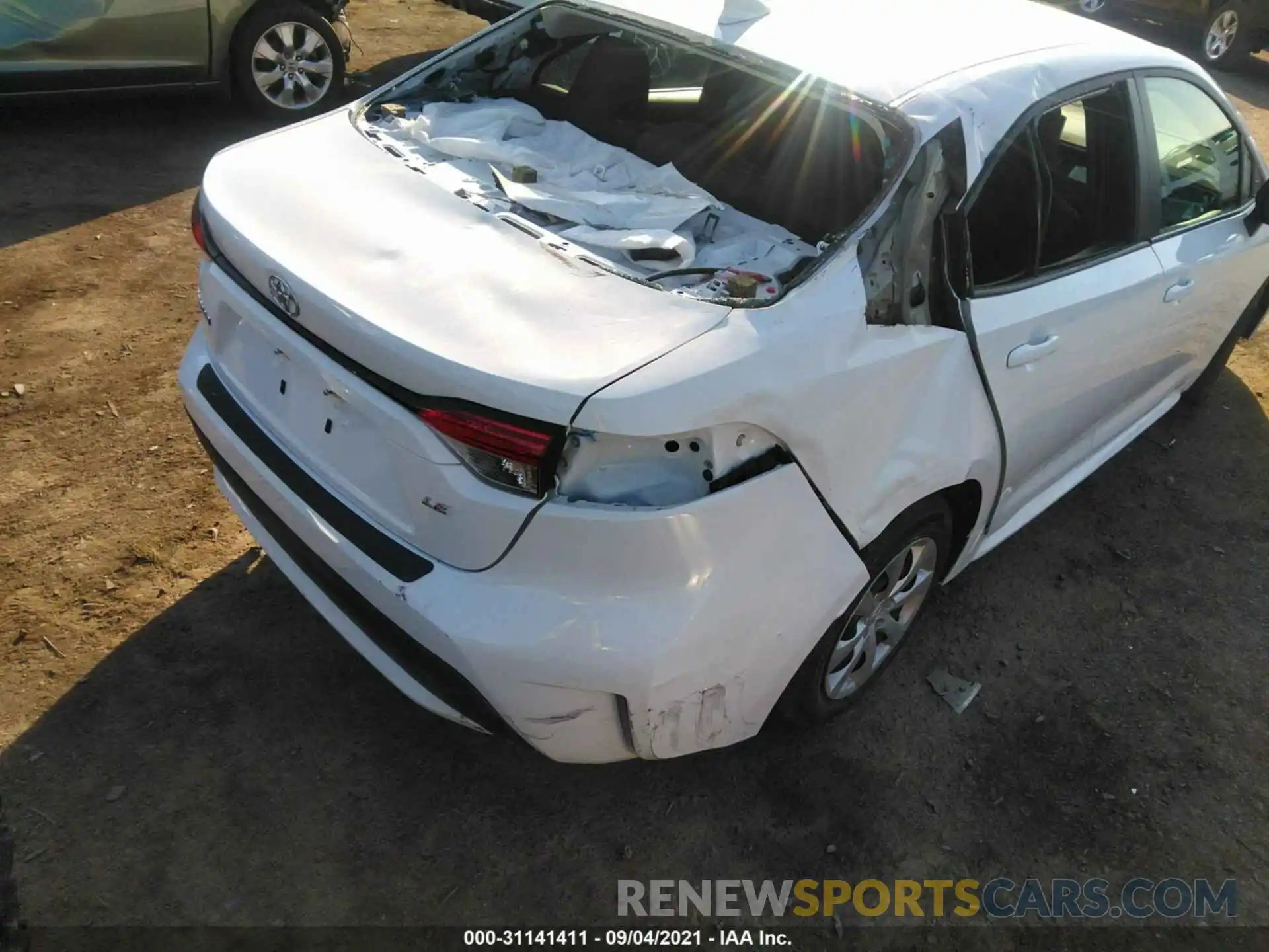 6 Photograph of a damaged car 5YFEPRAE3LP050448 TOYOTA COROLLA 2020