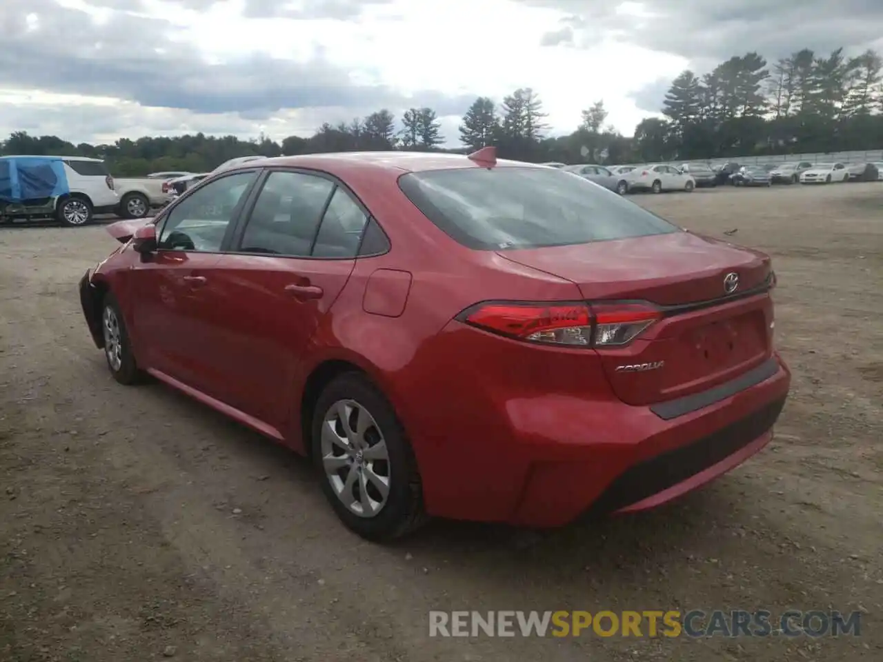 3 Photograph of a damaged car 5YFEPRAE3LP052541 TOYOTA COROLLA 2020