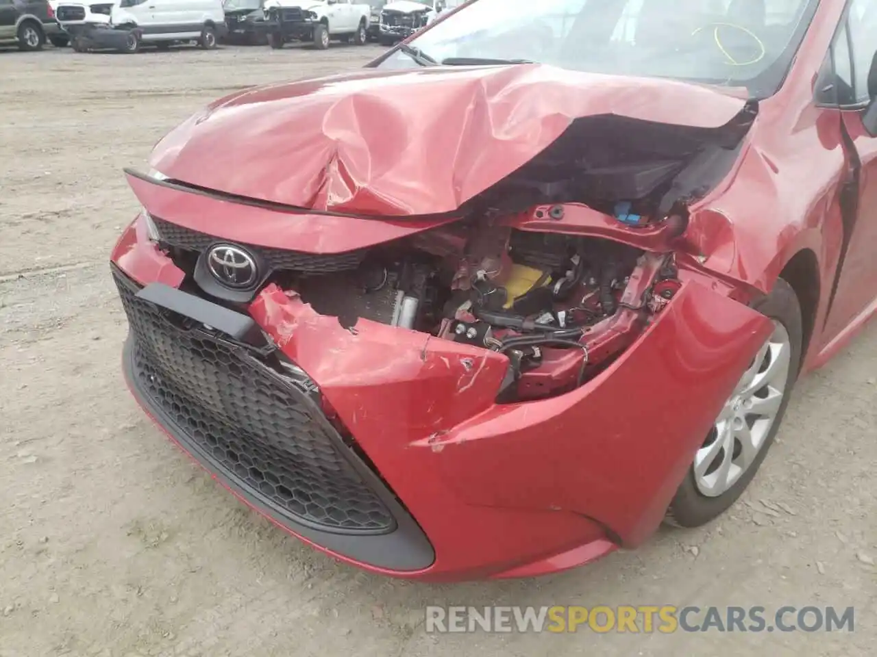 9 Photograph of a damaged car 5YFEPRAE3LP052541 TOYOTA COROLLA 2020