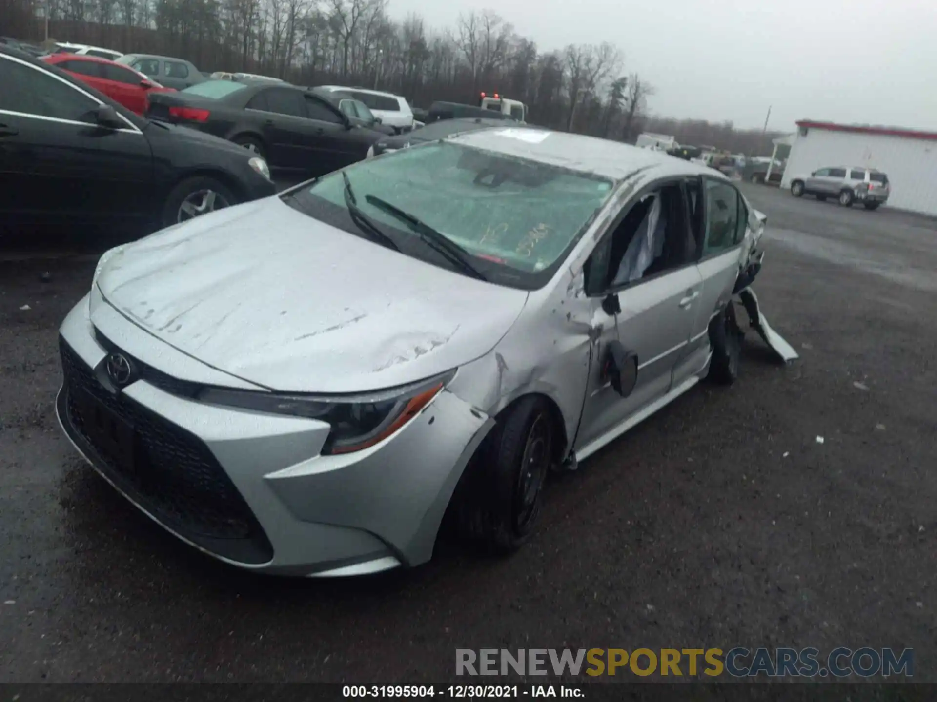 2 Photograph of a damaged car 5YFEPRAE3LP053804 TOYOTA COROLLA 2020