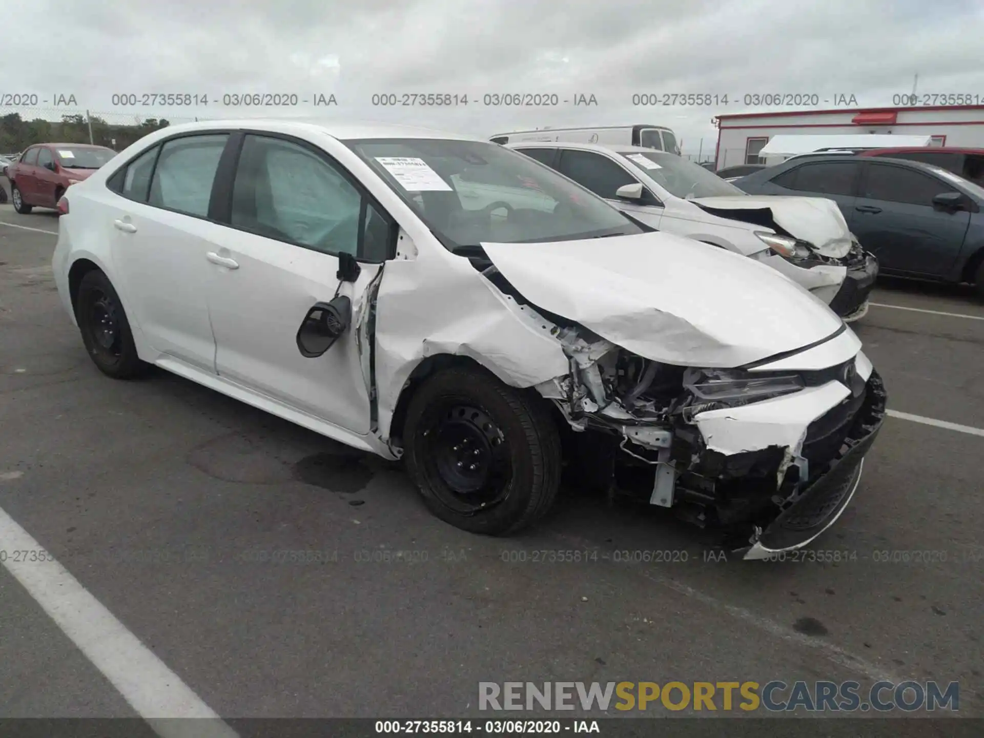1 Фотография поврежденного автомобиля 5YFEPRAE3LP054905 TOYOTA COROLLA 2020