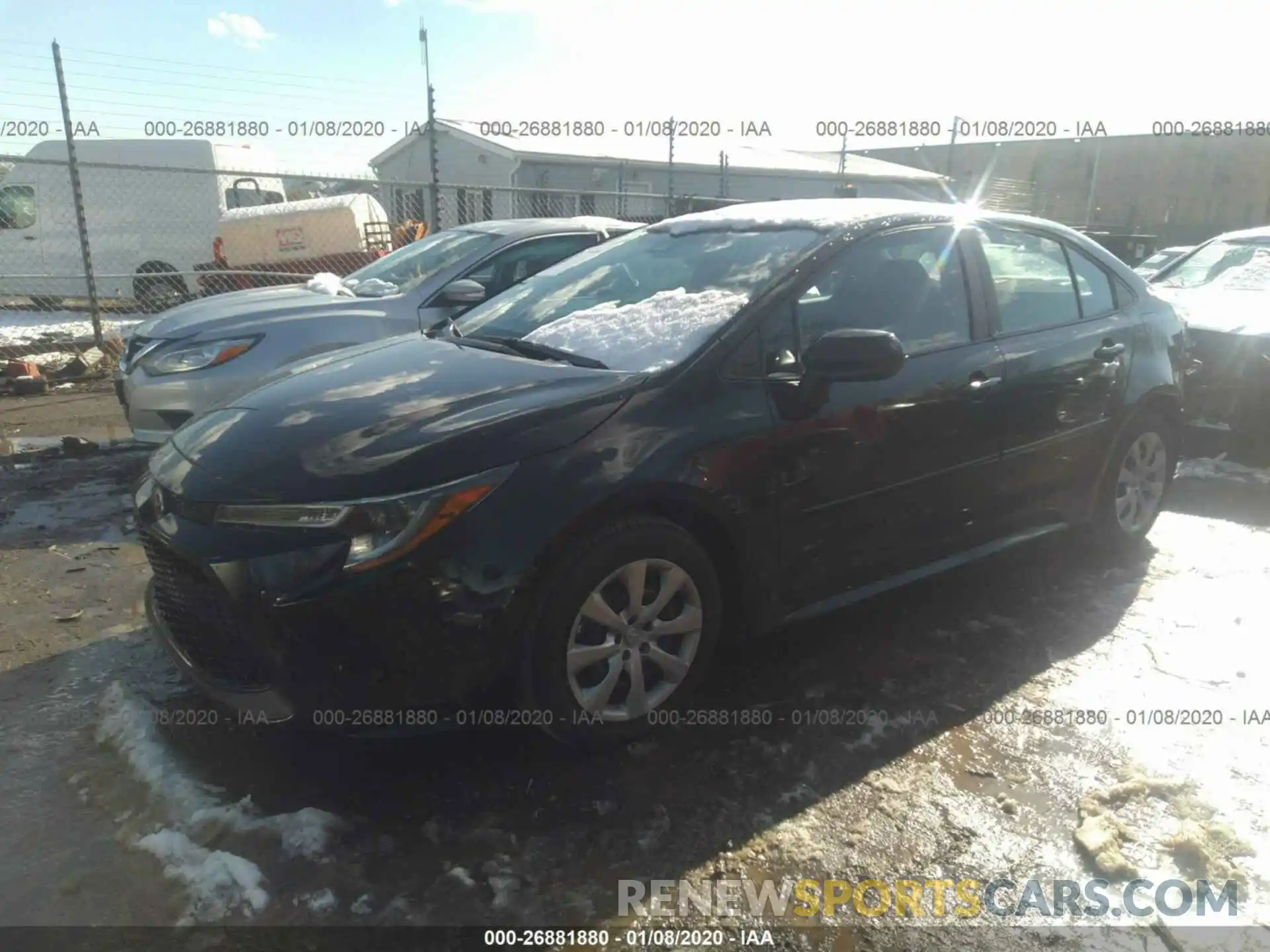 2 Photograph of a damaged car 5YFEPRAE3LP055262 TOYOTA COROLLA 2020