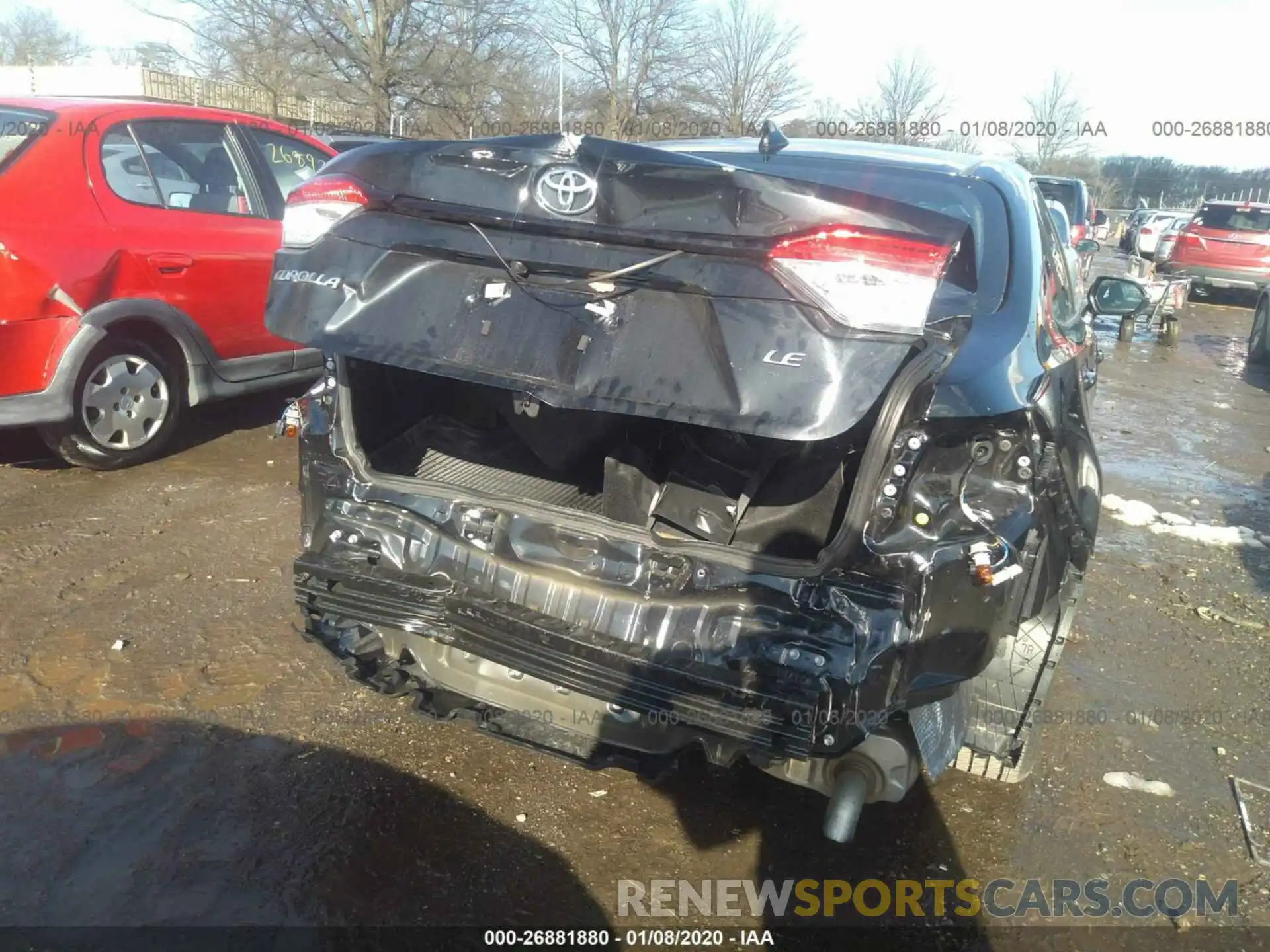 6 Photograph of a damaged car 5YFEPRAE3LP055262 TOYOTA COROLLA 2020