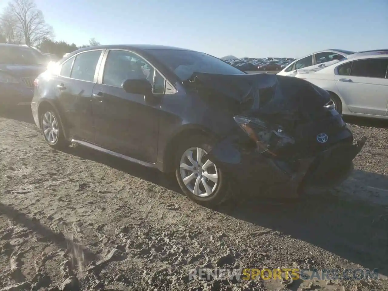 1 Photograph of a damaged car 5YFEPRAE3LP055780 TOYOTA COROLLA 2020