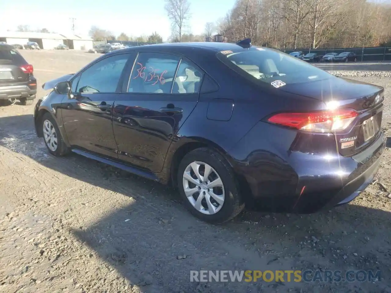 3 Photograph of a damaged car 5YFEPRAE3LP055780 TOYOTA COROLLA 2020