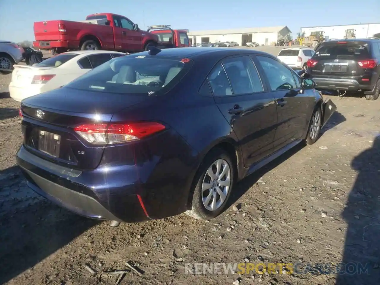 4 Photograph of a damaged car 5YFEPRAE3LP055780 TOYOTA COROLLA 2020