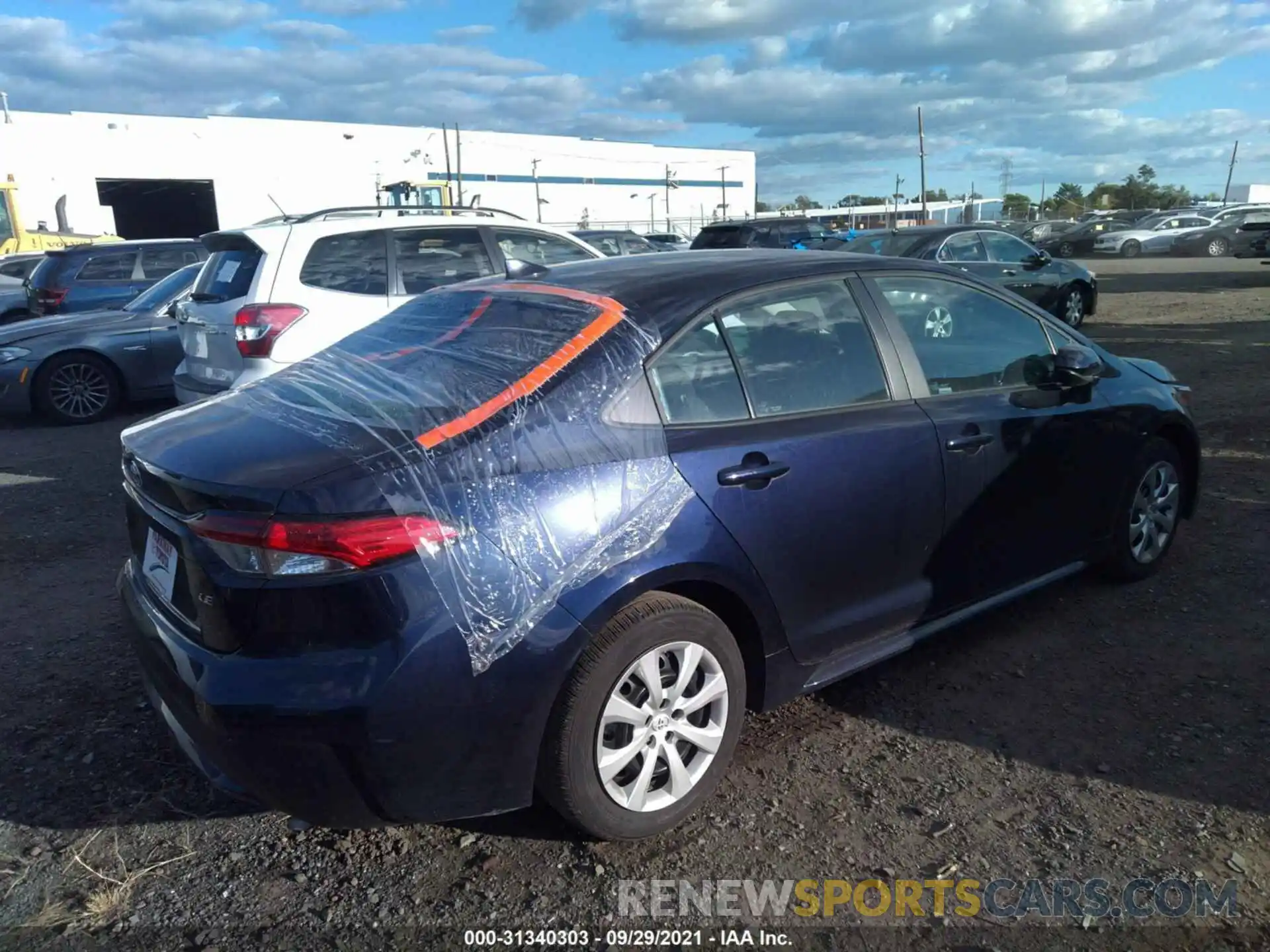 4 Photograph of a damaged car 5YFEPRAE3LP056430 TOYOTA COROLLA 2020