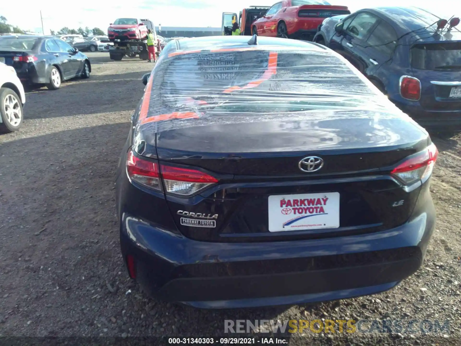 6 Photograph of a damaged car 5YFEPRAE3LP056430 TOYOTA COROLLA 2020