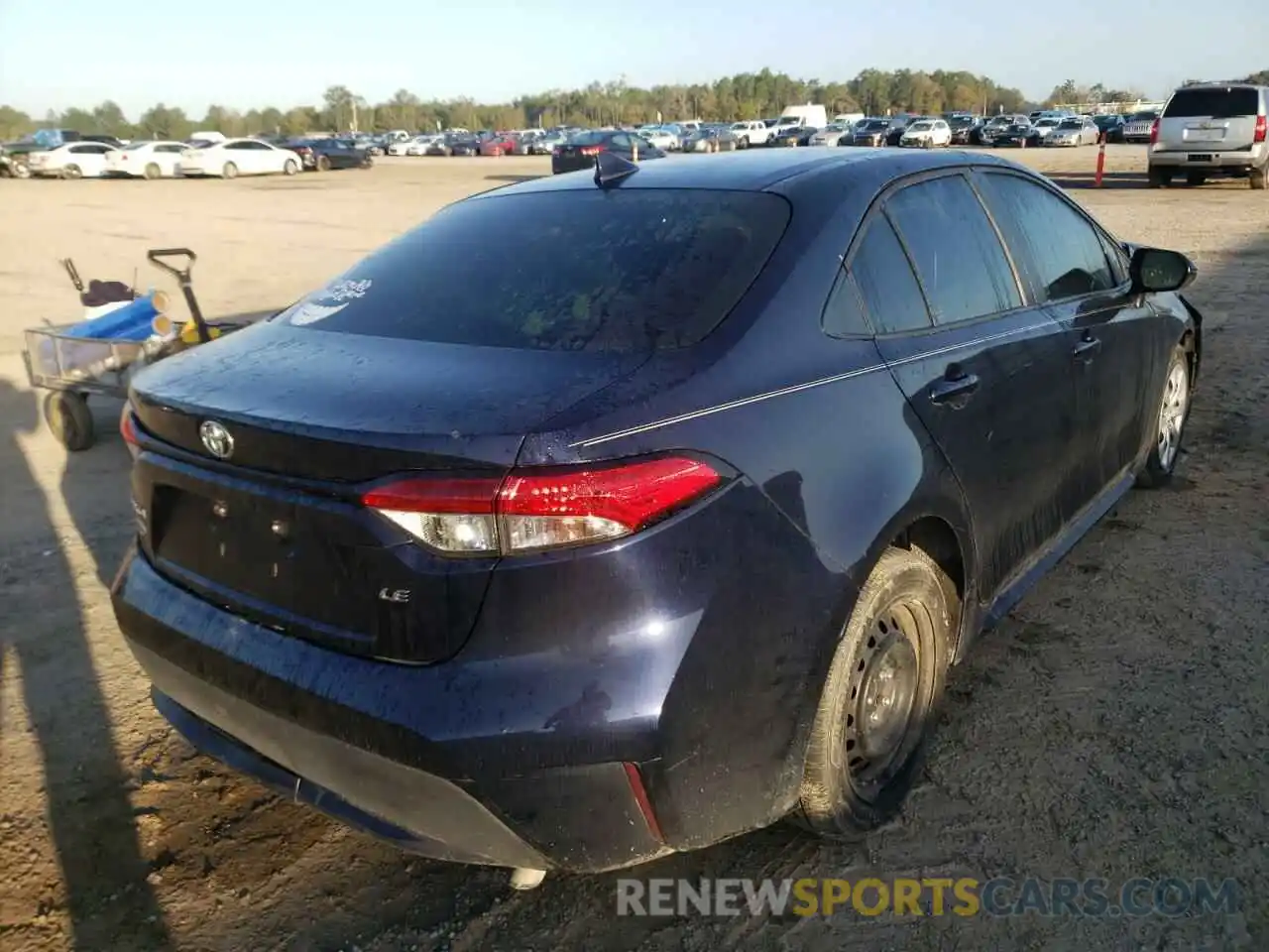 4 Photograph of a damaged car 5YFEPRAE3LP056623 TOYOTA COROLLA 2020