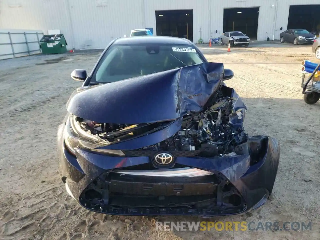 9 Photograph of a damaged car 5YFEPRAE3LP056623 TOYOTA COROLLA 2020