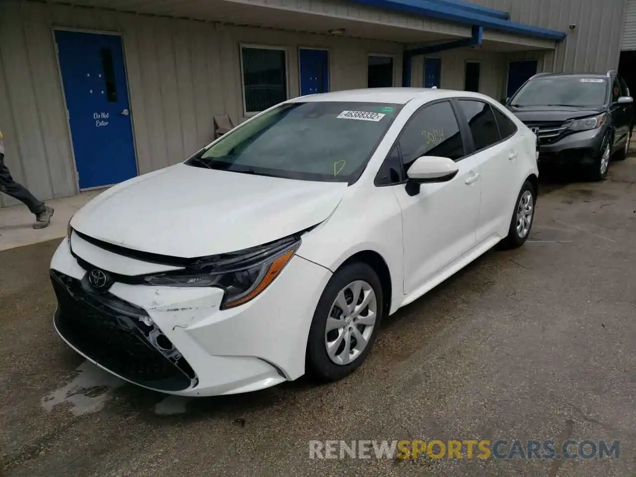 2 Photograph of a damaged car 5YFEPRAE3LP057206 TOYOTA COROLLA 2020