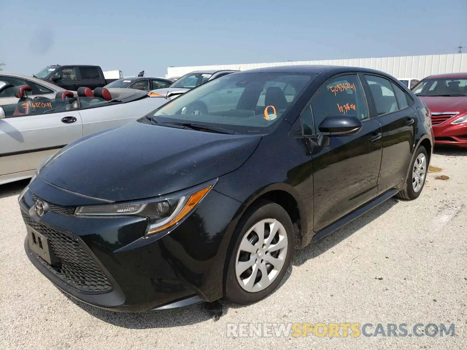 2 Photograph of a damaged car 5YFEPRAE3LP058128 TOYOTA COROLLA 2020