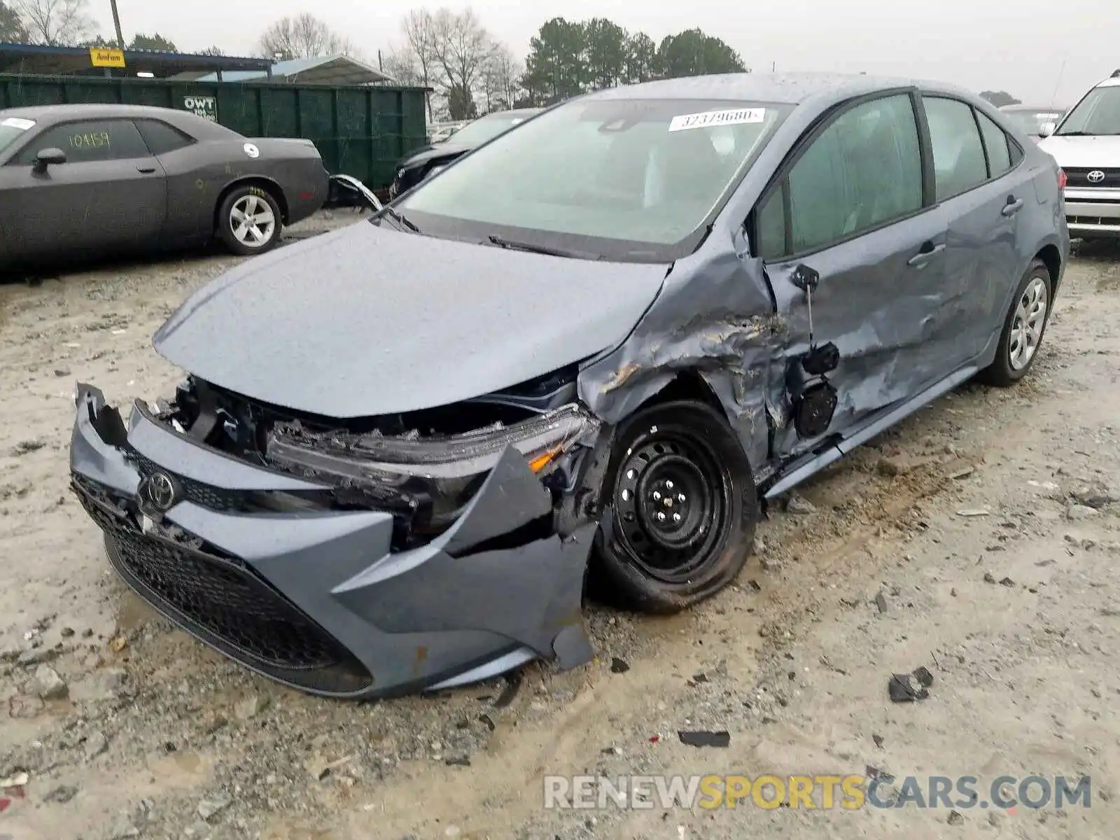 2 Photograph of a damaged car 5YFEPRAE3LP058310 TOYOTA COROLLA 2020