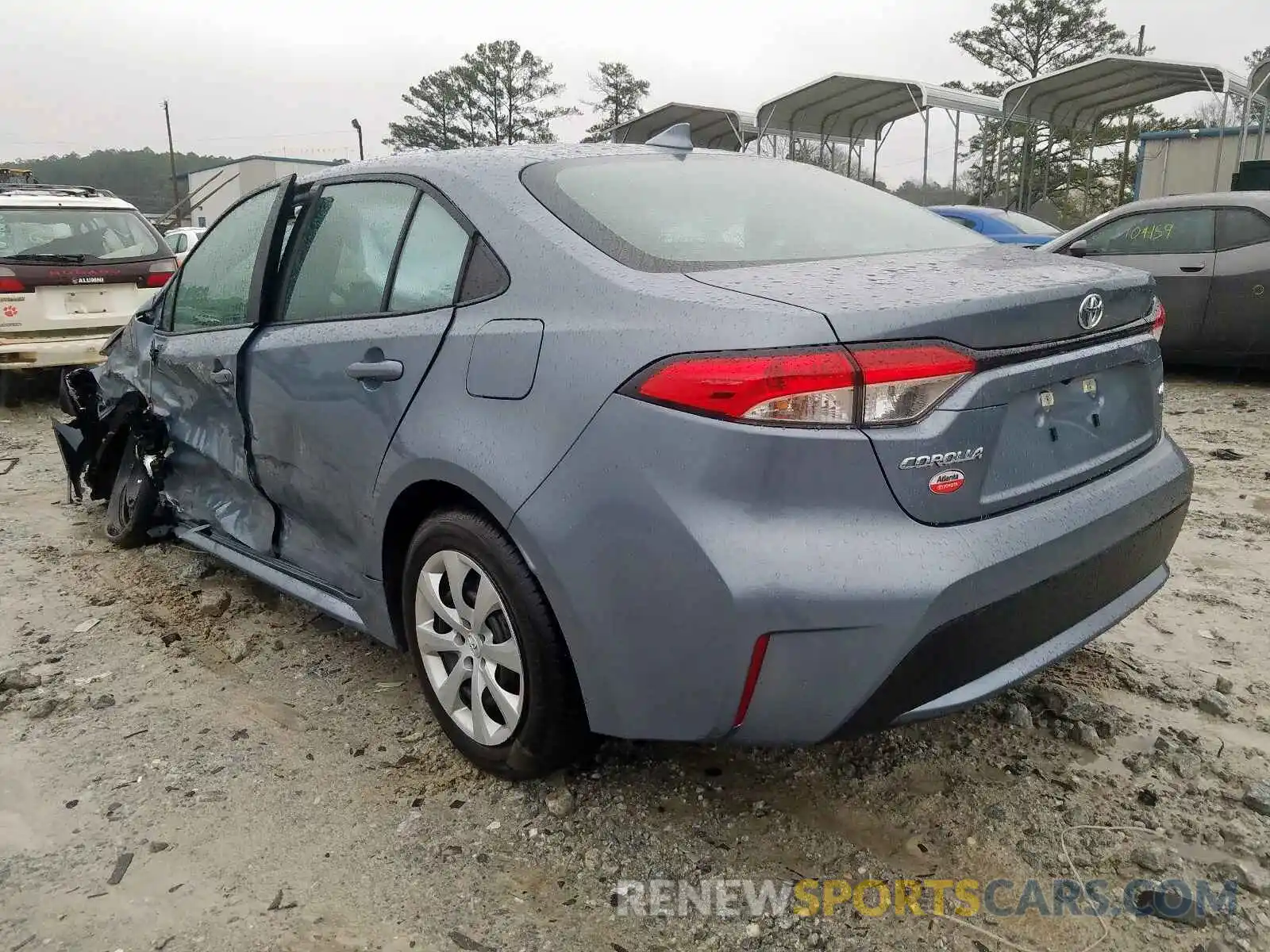 3 Photograph of a damaged car 5YFEPRAE3LP058310 TOYOTA COROLLA 2020