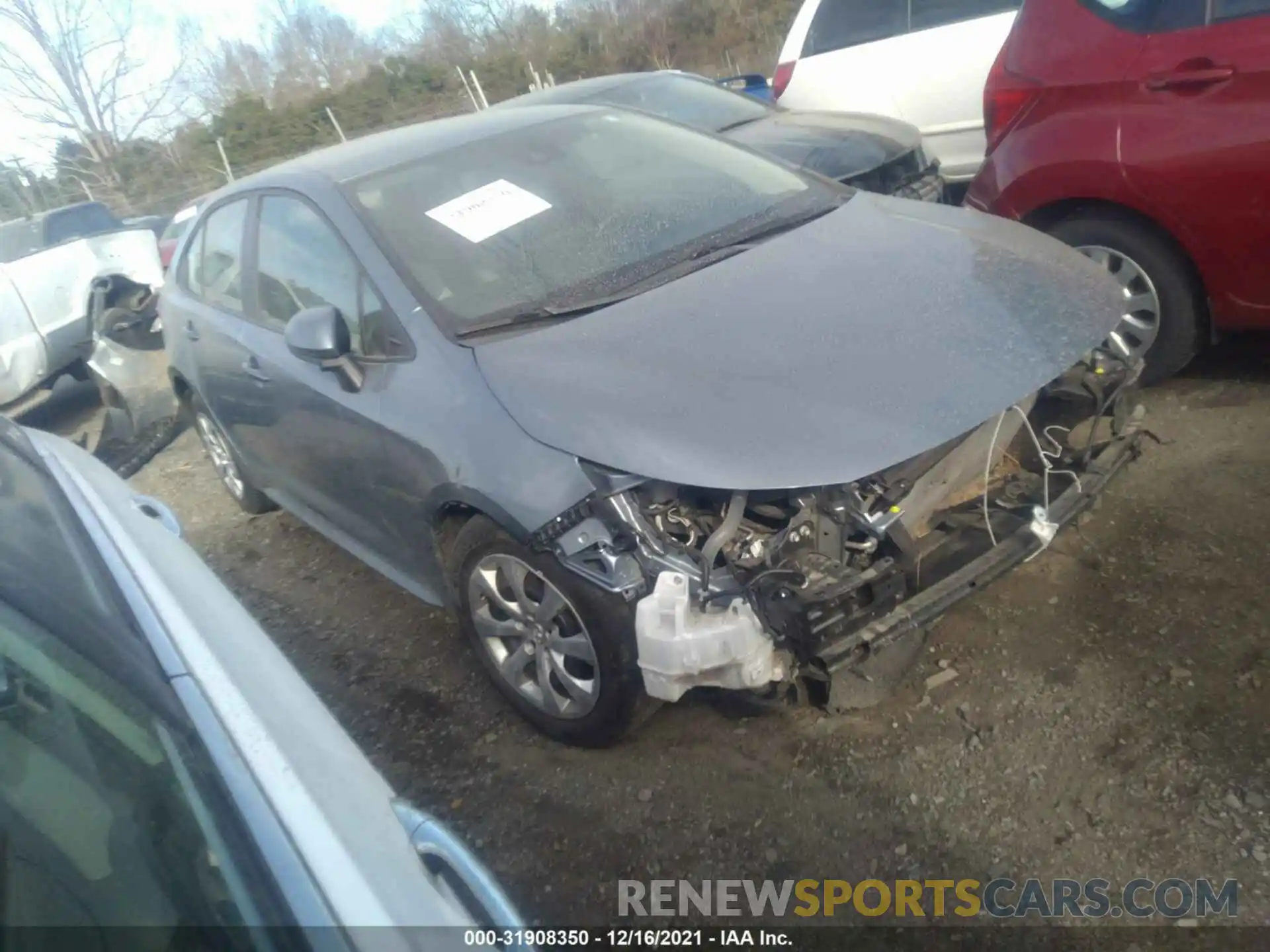 1 Photograph of a damaged car 5YFEPRAE3LP059120 TOYOTA COROLLA 2020