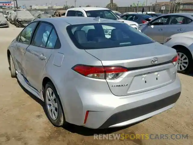 3 Photograph of a damaged car 5YFEPRAE3LP062907 TOYOTA COROLLA 2020