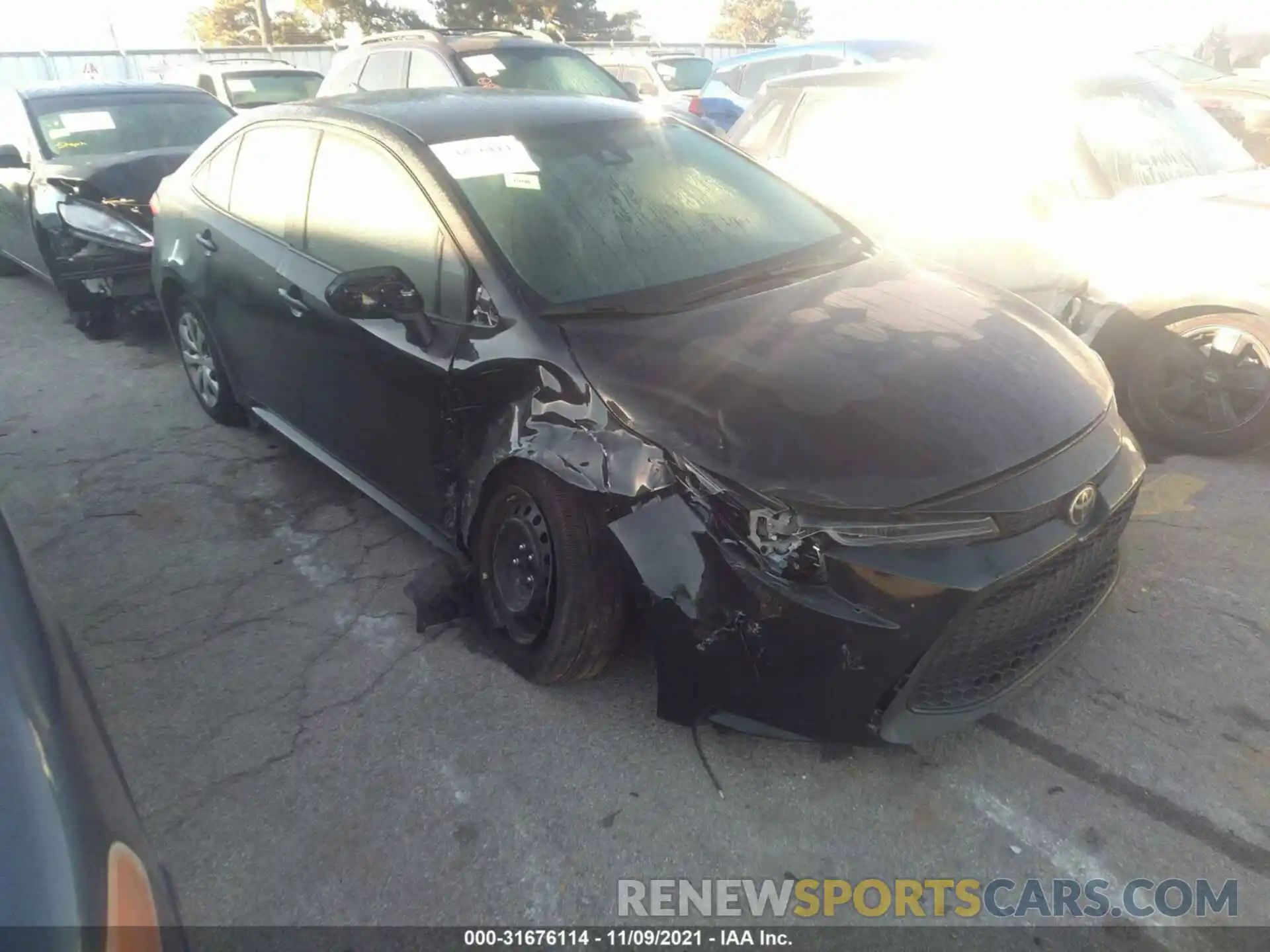 6 Photograph of a damaged car 5YFEPRAE3LP063281 TOYOTA COROLLA 2020