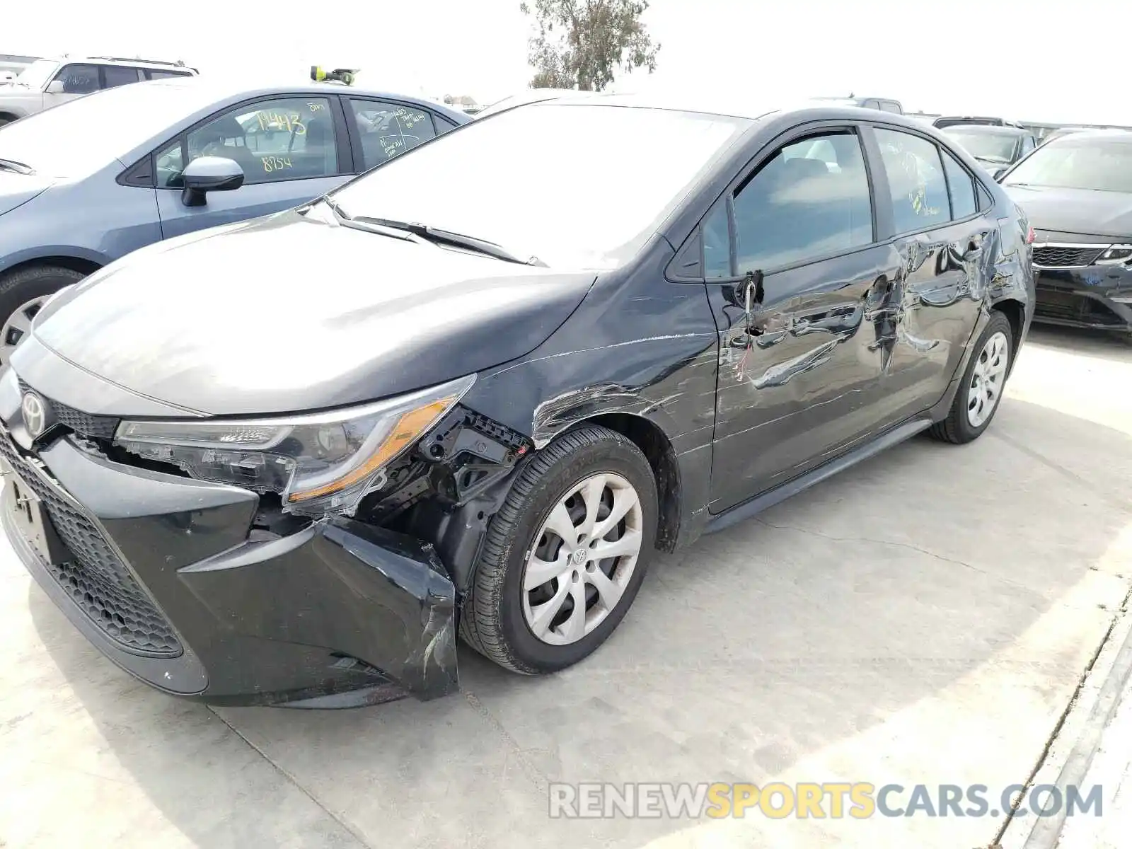 9 Photograph of a damaged car 5YFEPRAE3LP064589 TOYOTA COROLLA 2020