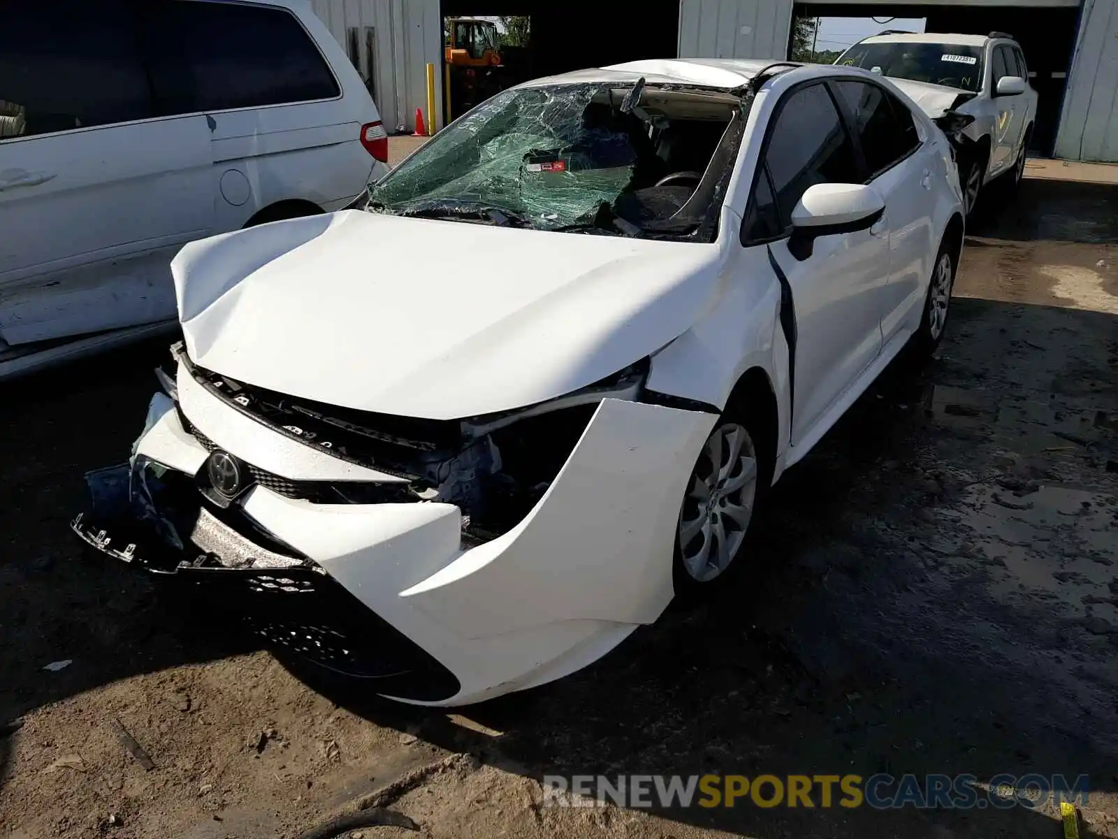 2 Фотография поврежденного автомобиля 5YFEPRAE3LP065256 TOYOTA COROLLA 2020