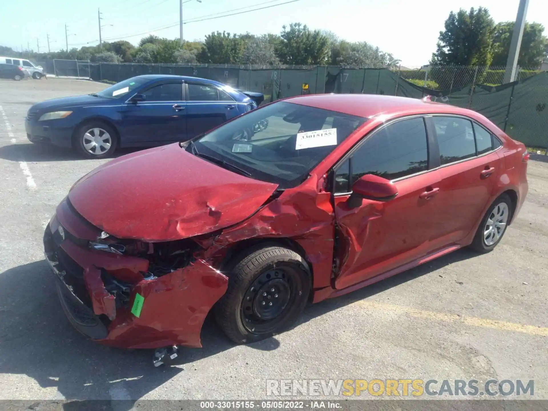 2 Photograph of a damaged car 5YFEPRAE3LP067251 TOYOTA COROLLA 2020