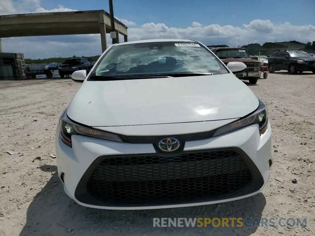 5 Photograph of a damaged car 5YFEPRAE3LP068612 TOYOTA COROLLA 2020