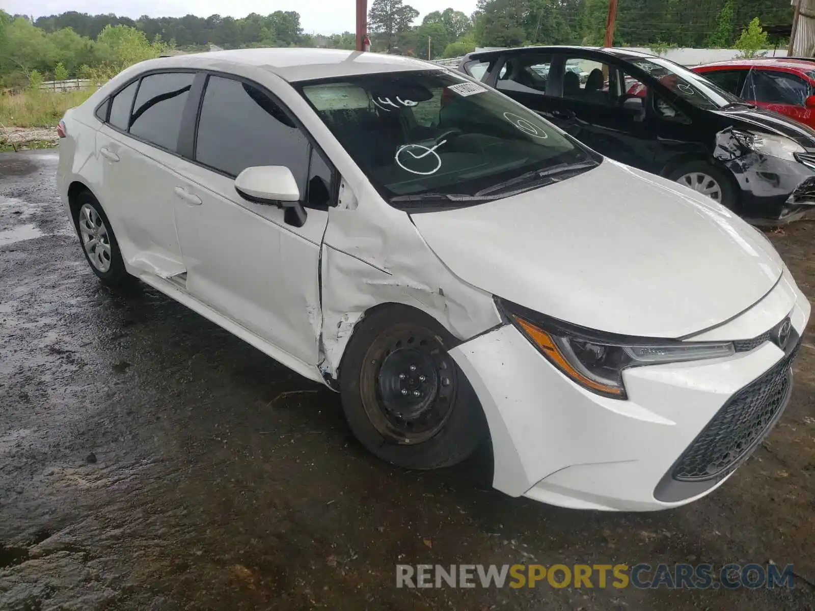 9 Photograph of a damaged car 5YFEPRAE3LP071672 TOYOTA COROLLA 2020