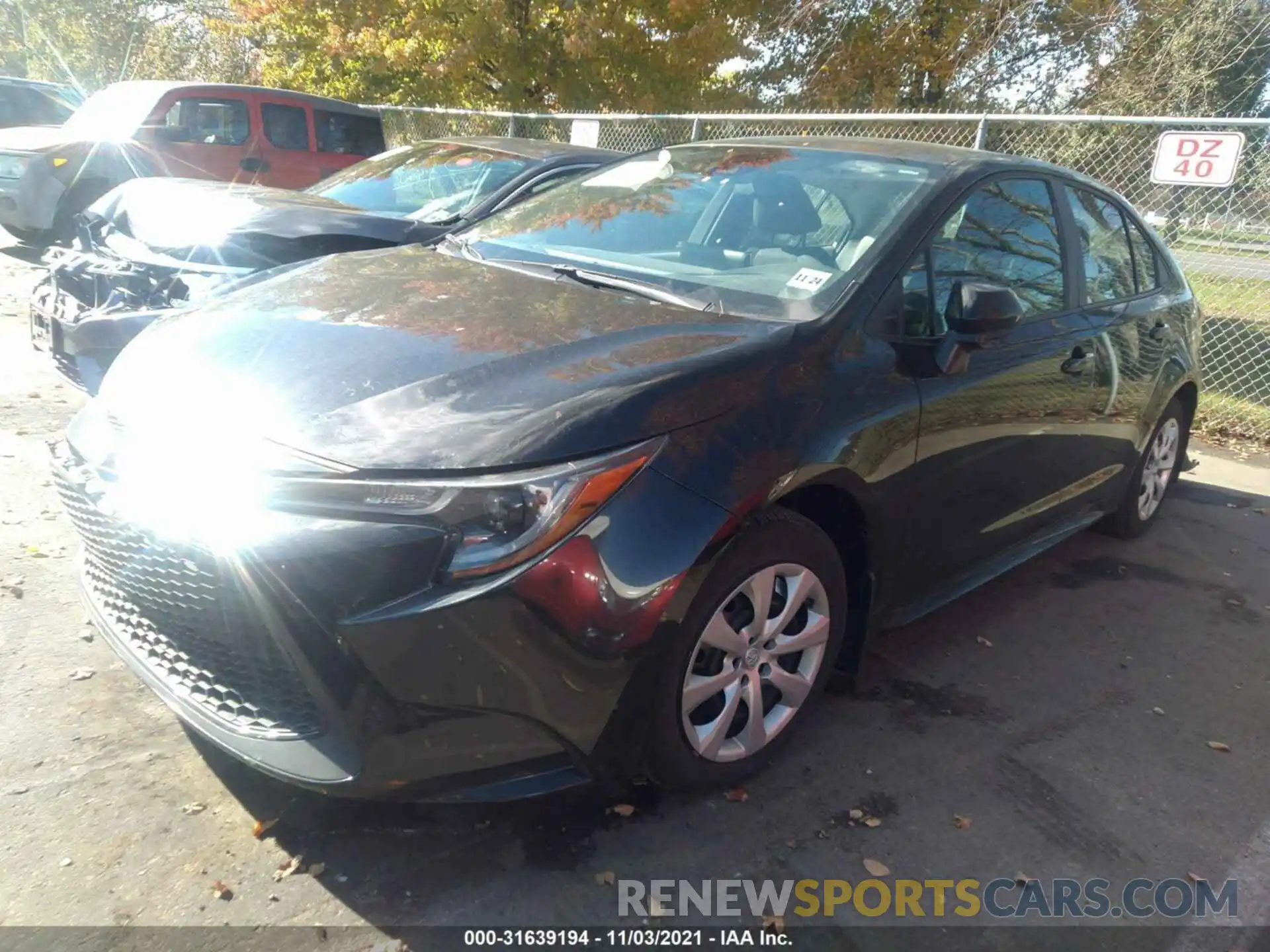 2 Photograph of a damaged car 5YFEPRAE3LP071686 TOYOTA COROLLA 2020