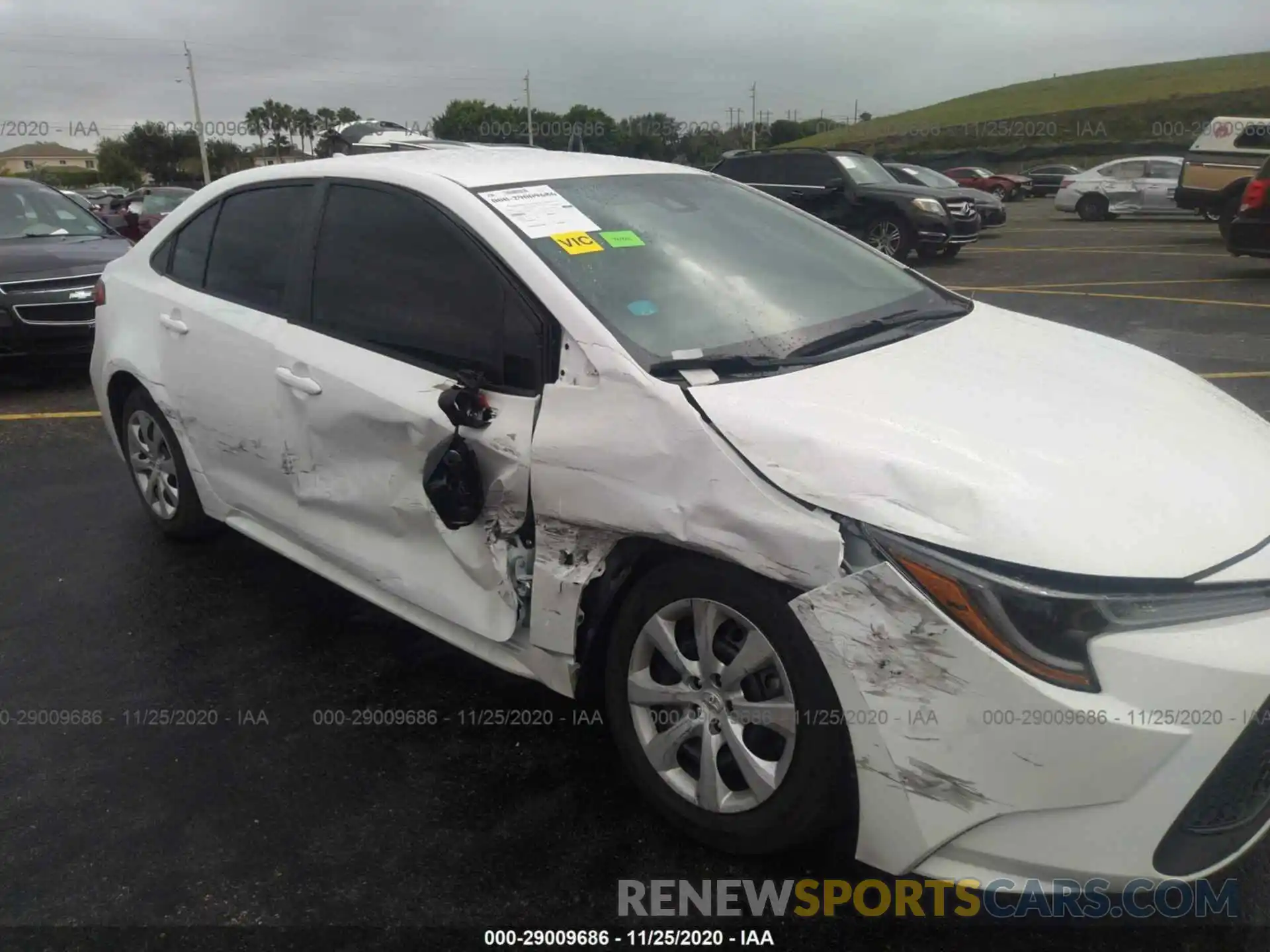 6 Фотография поврежденного автомобиля 5YFEPRAE3LP072241 TOYOTA COROLLA 2020