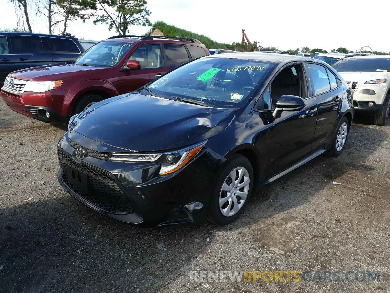 2 Photograph of a damaged car 5YFEPRAE3LP073776 TOYOTA COROLLA 2020