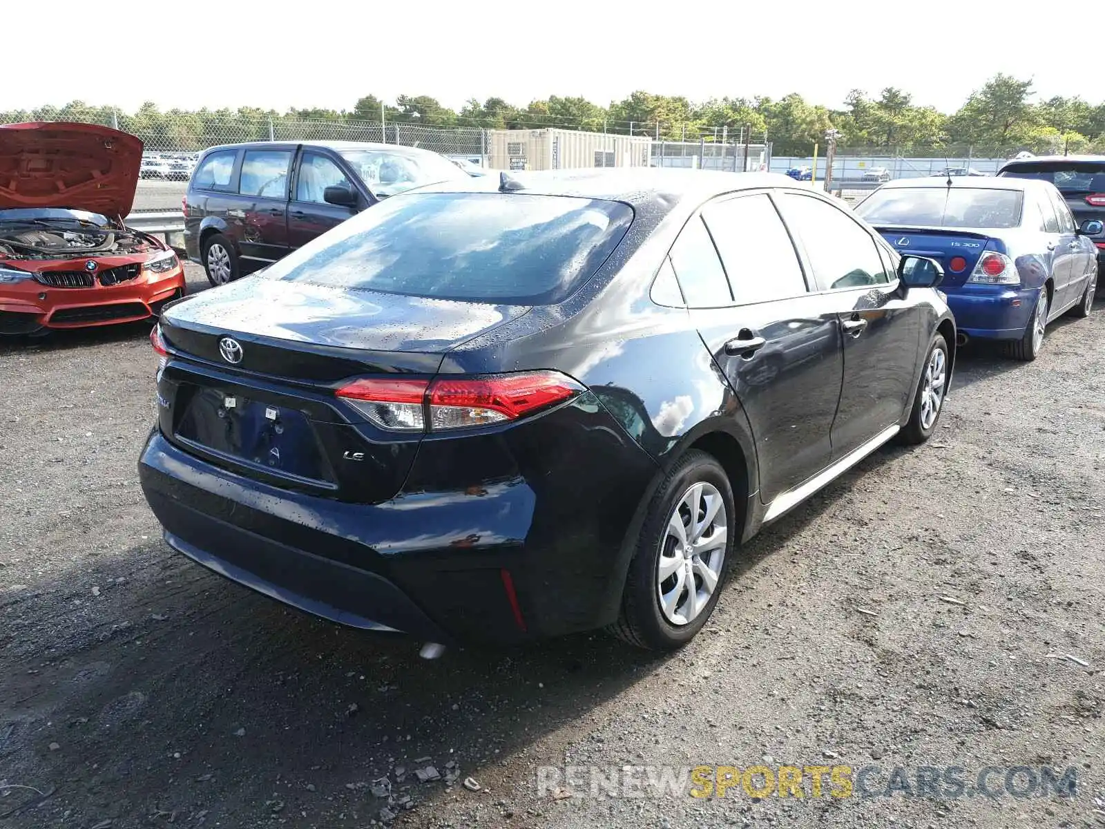 4 Photograph of a damaged car 5YFEPRAE3LP073776 TOYOTA COROLLA 2020