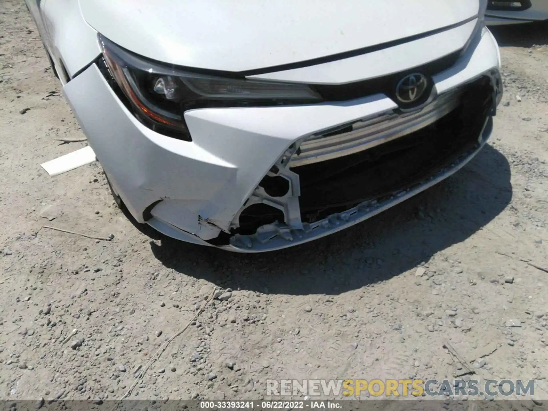 6 Photograph of a damaged car 5YFEPRAE3LP073891 TOYOTA COROLLA 2020