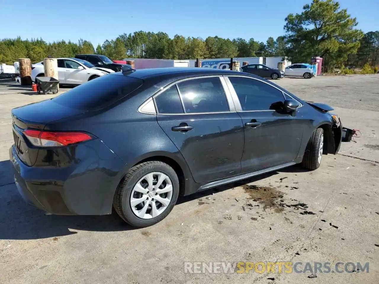 3 Photograph of a damaged car 5YFEPRAE3LP074121 TOYOTA COROLLA 2020