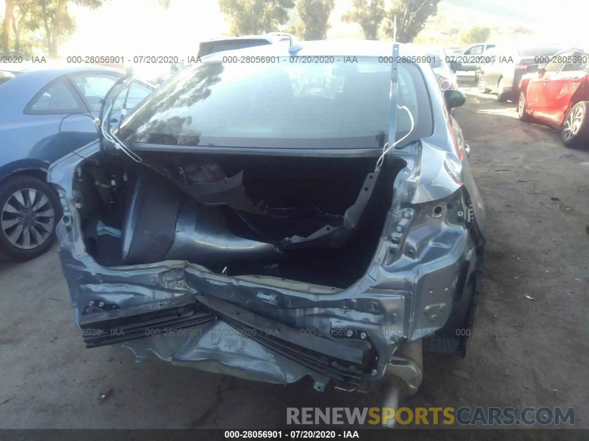 6 Фотография поврежденного автомобиля 5YFEPRAE3LP074491 TOYOTA COROLLA 2020
