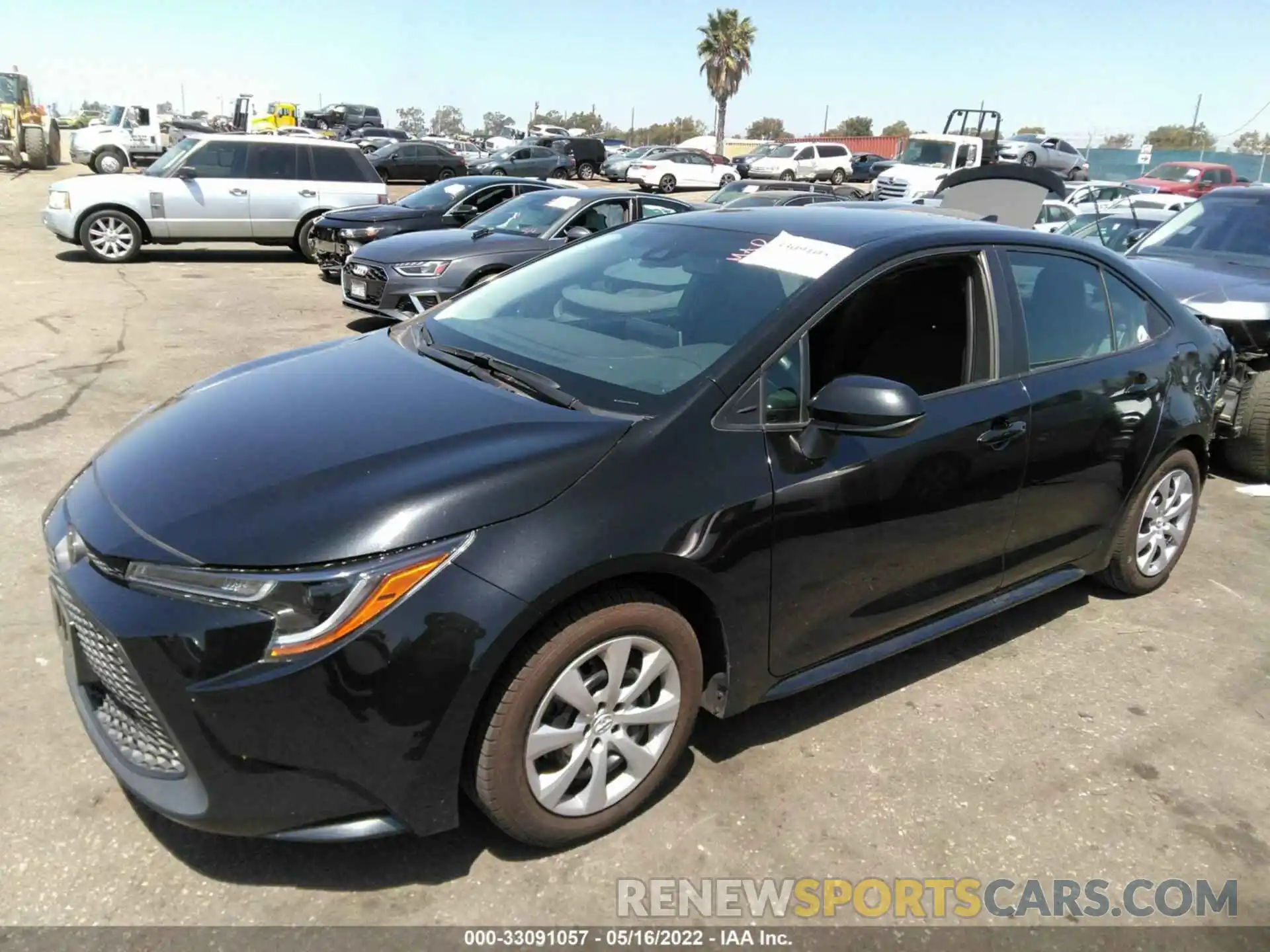 2 Photograph of a damaged car 5YFEPRAE3LP076726 TOYOTA COROLLA 2020