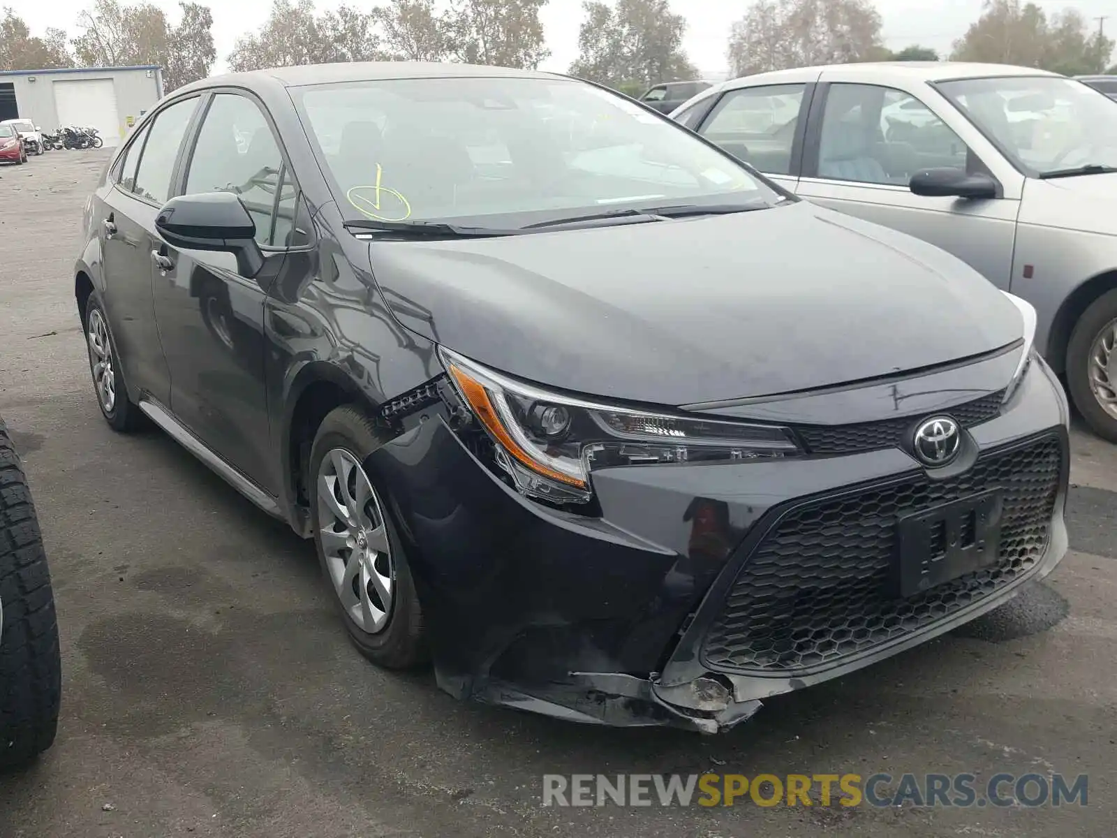 1 Photograph of a damaged car 5YFEPRAE3LP077049 TOYOTA COROLLA 2020