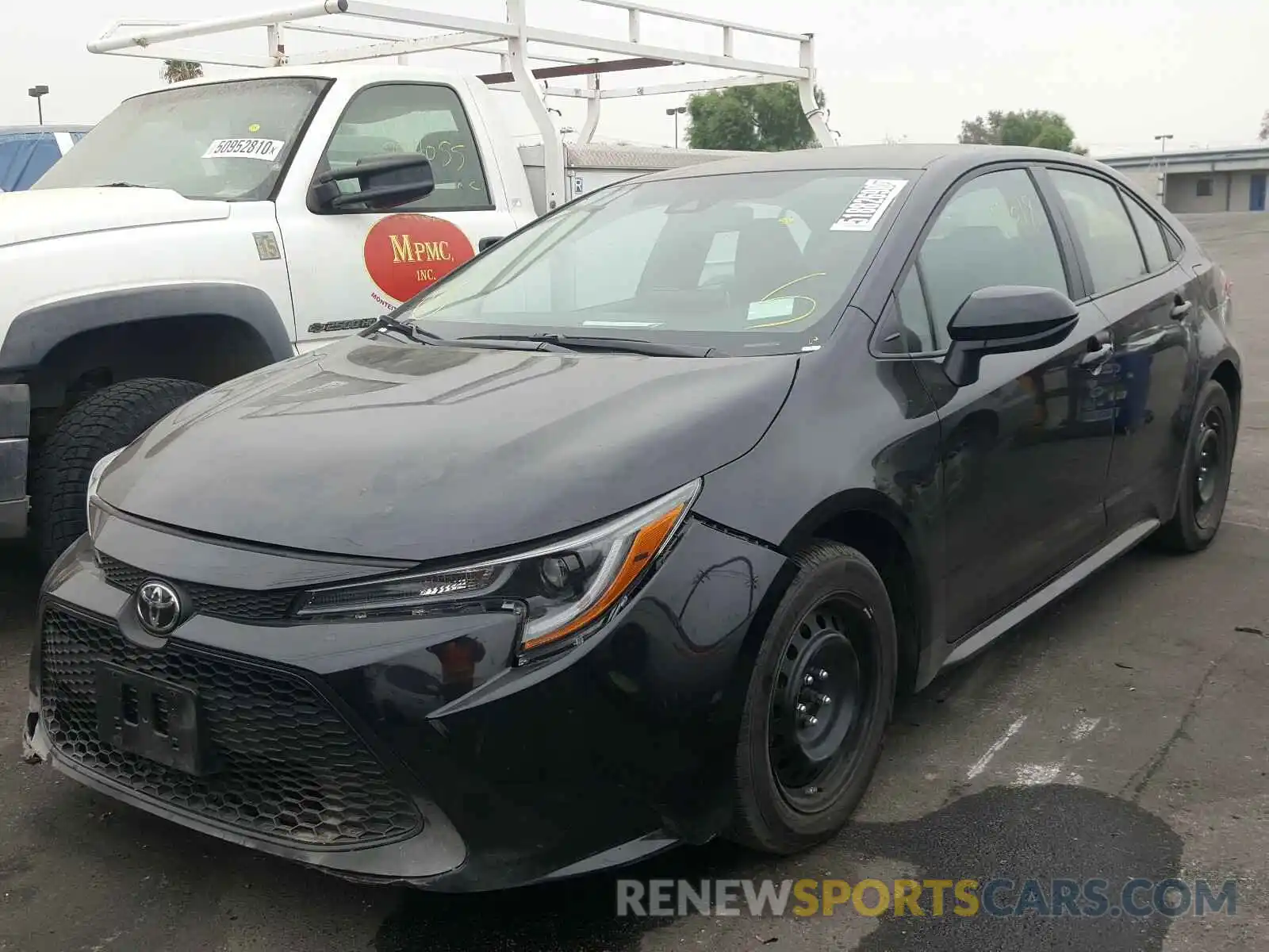 2 Photograph of a damaged car 5YFEPRAE3LP077049 TOYOTA COROLLA 2020