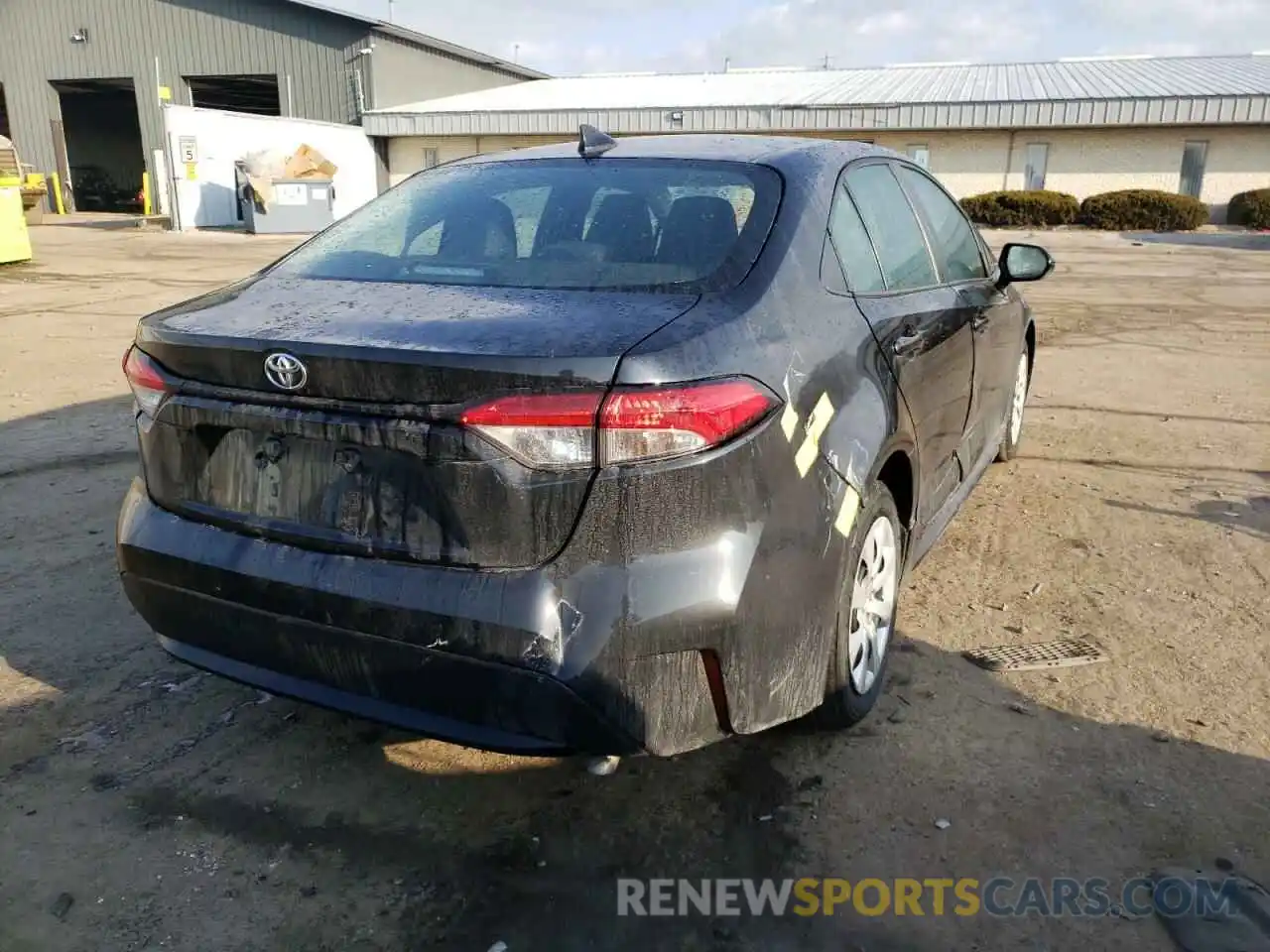 4 Photograph of a damaged car 5YFEPRAE3LP077553 TOYOTA COROLLA 2020