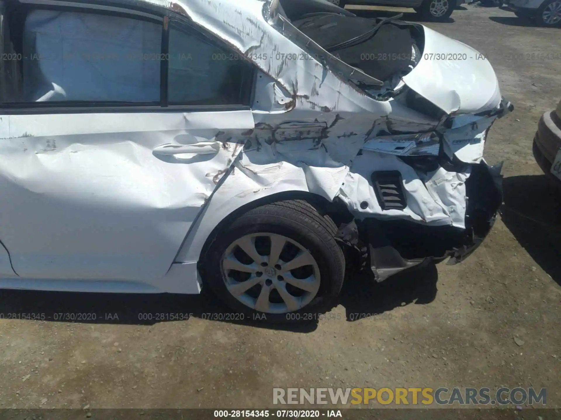 6 Photograph of a damaged car 5YFEPRAE3LP078055 TOYOTA COROLLA 2020