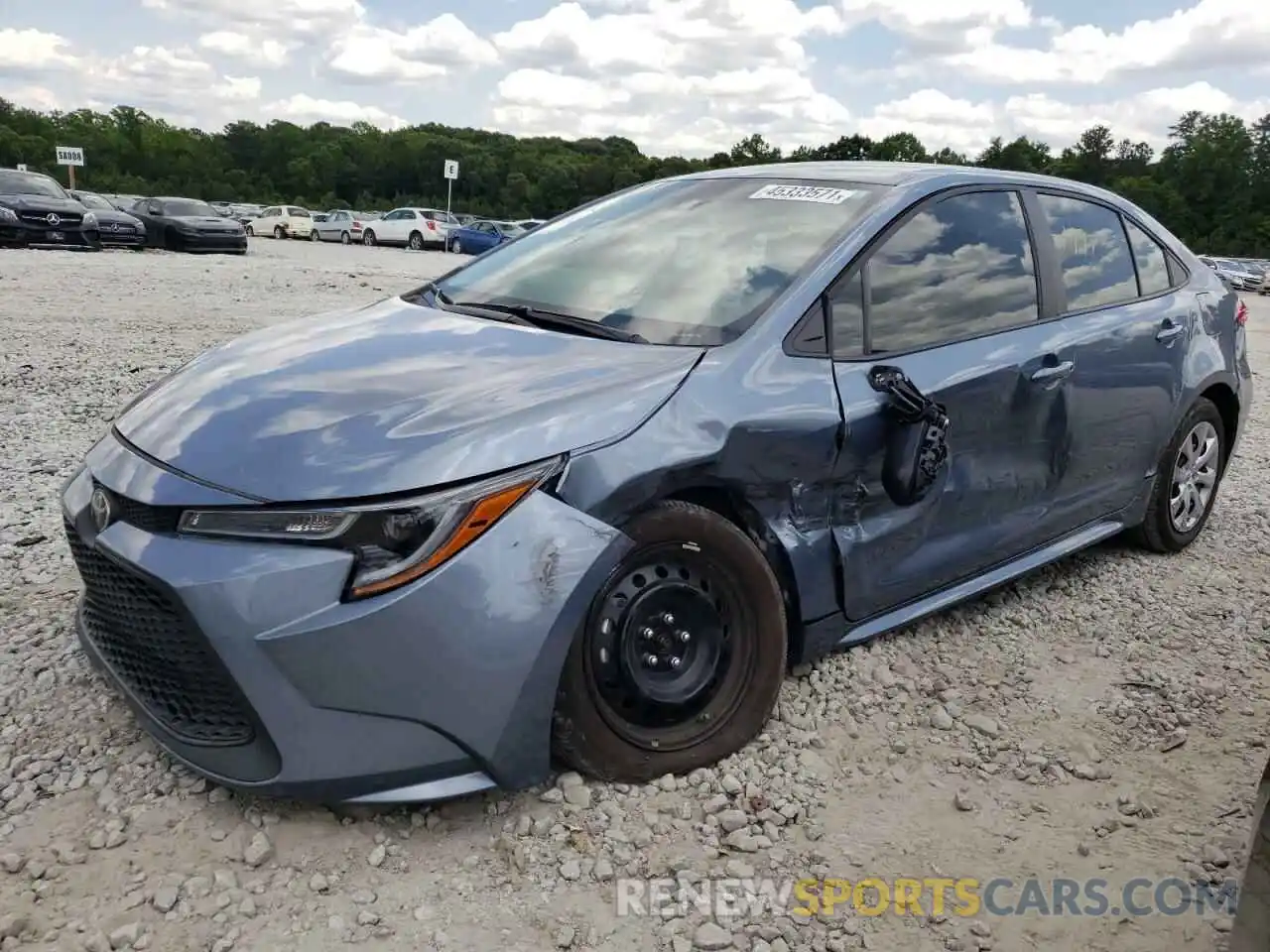 2 Photograph of a damaged car 5YFEPRAE3LP078394 TOYOTA COROLLA 2020