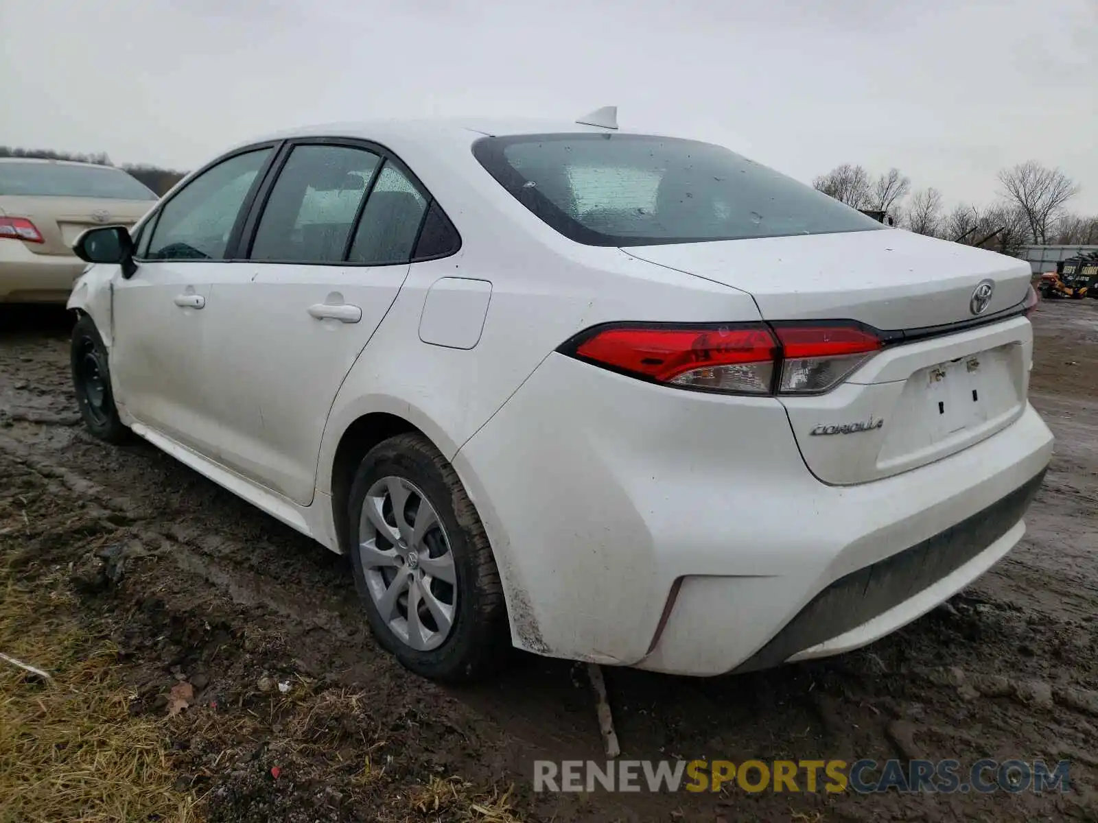 3 Photograph of a damaged car 5YFEPRAE3LP078797 TOYOTA COROLLA 2020