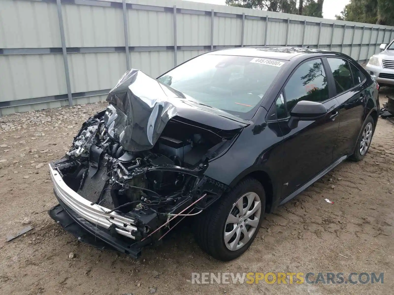 2 Photograph of a damaged car 5YFEPRAE3LP079450 TOYOTA COROLLA 2020