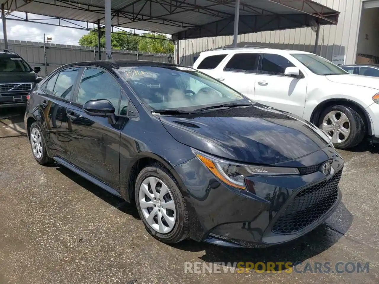 1 Photograph of a damaged car 5YFEPRAE3LP081070 TOYOTA COROLLA 2020