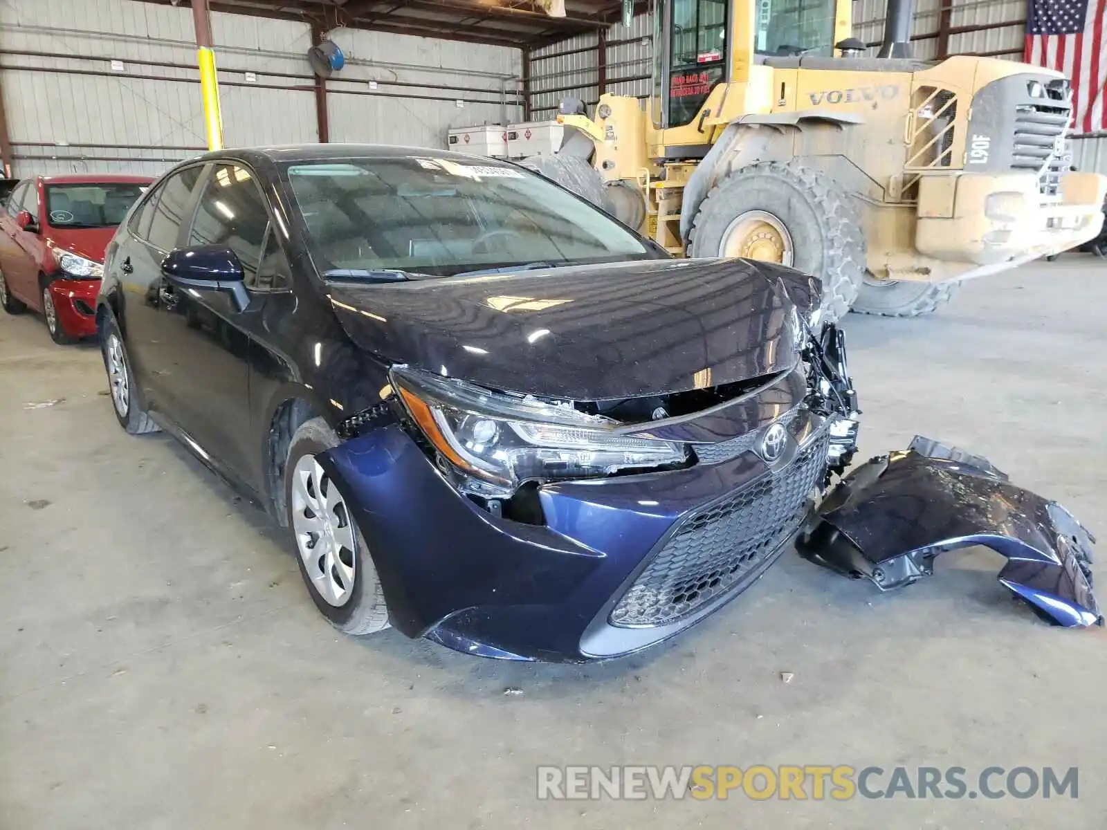 1 Photograph of a damaged car 5YFEPRAE3LP081120 TOYOTA COROLLA 2020