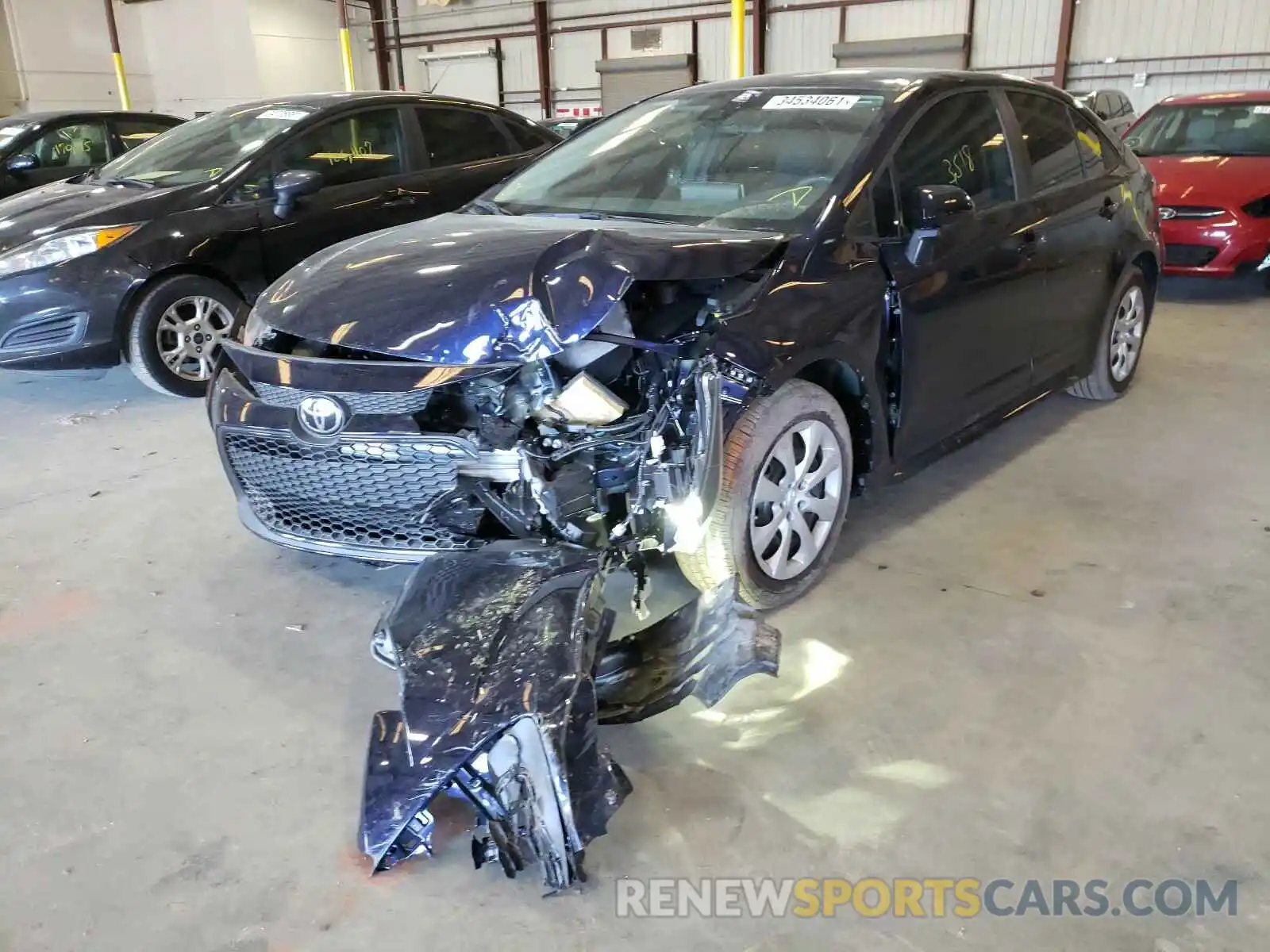 2 Photograph of a damaged car 5YFEPRAE3LP081120 TOYOTA COROLLA 2020