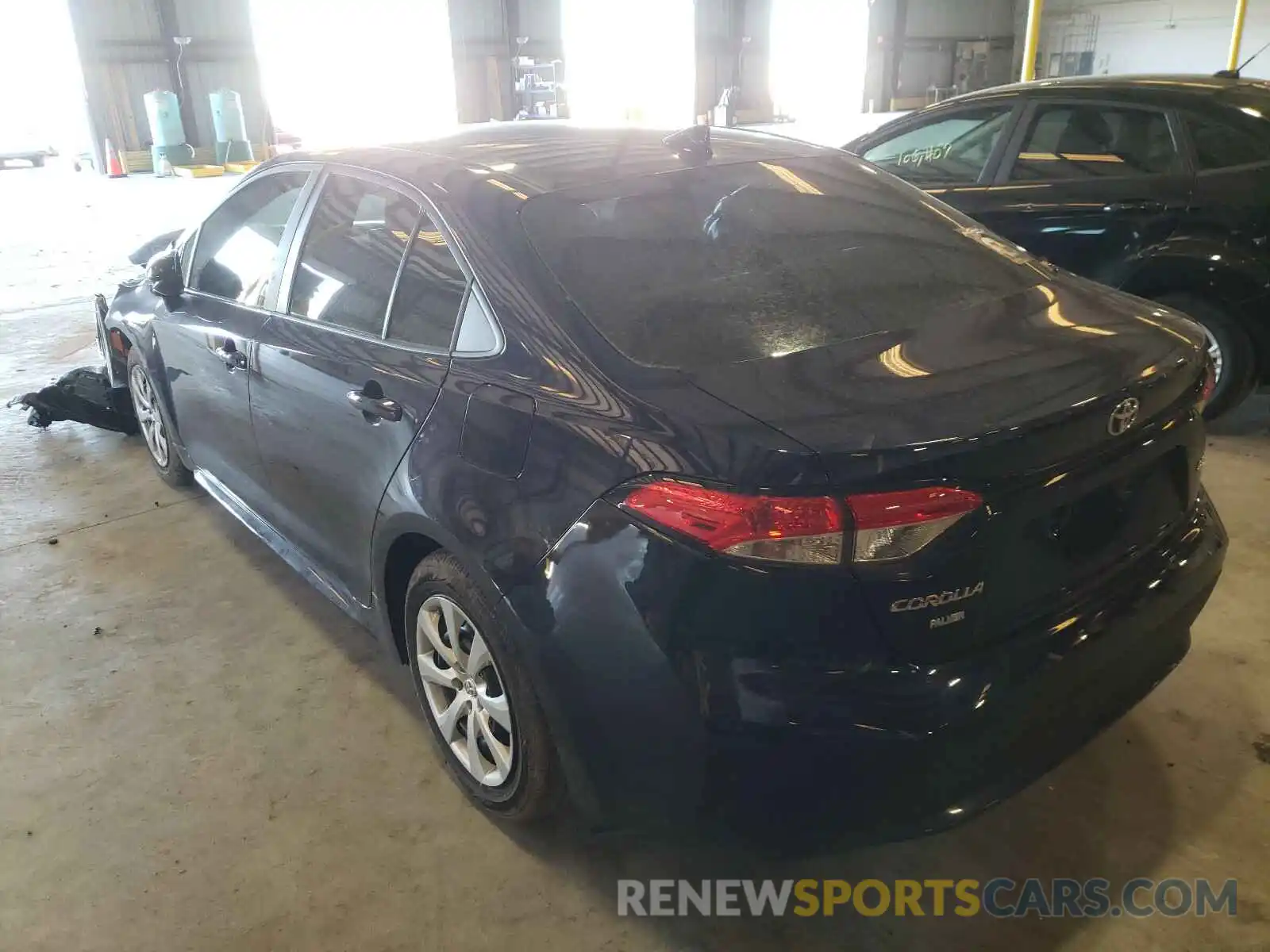 3 Photograph of a damaged car 5YFEPRAE3LP081120 TOYOTA COROLLA 2020