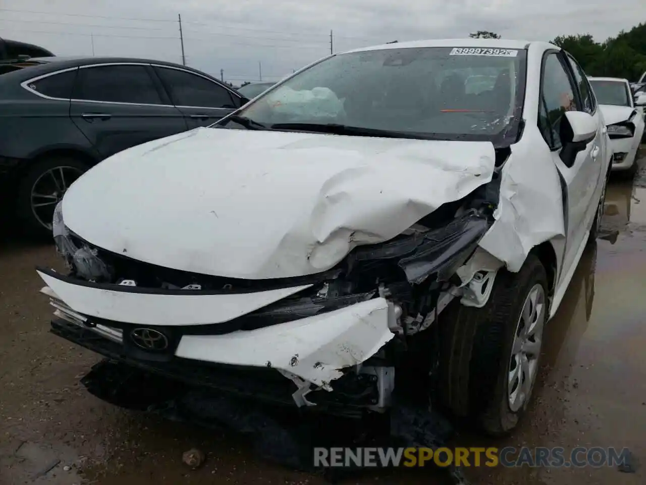 9 Photograph of a damaged car 5YFEPRAE3LP082624 TOYOTA COROLLA 2020